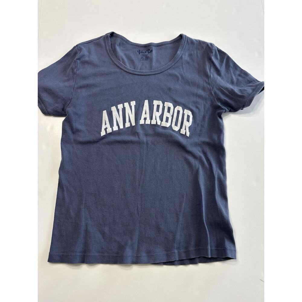 John Galt Ann Arbor Blue Womens Small T Shirt